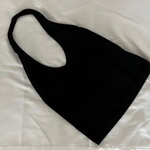 Out From Under Halter Stretch Crop Top